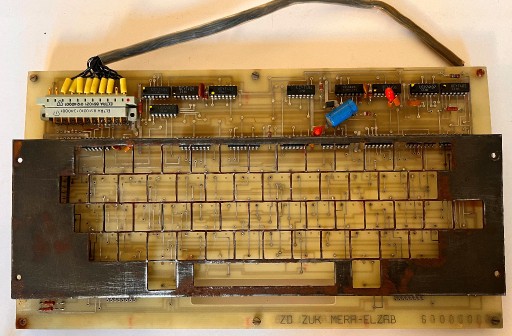 Zdjęcie oferty: Pozostałość po klawiaturze MERA (PCB+maskownica)