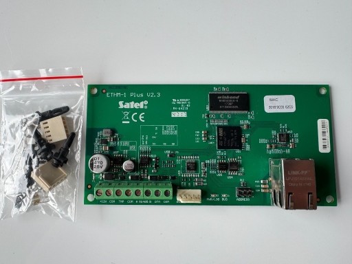 Zdjęcie oferty: Satel ETHM-1 Plus – Ethernetowy moduł komunikacyjny TCP/IP