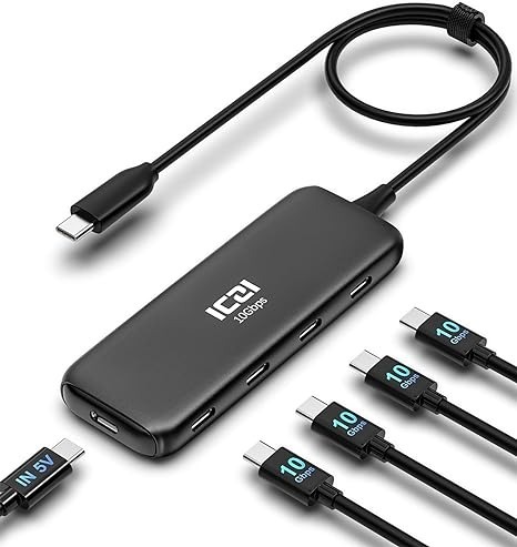 Zdjęcie oferty: ICZI 4-port USB-C 3.2 GEN 2 USB HUB