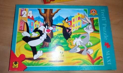 Zdjęcie oferty: Puzzle trefl maxi 24 stare kolekcje lata 90-te 