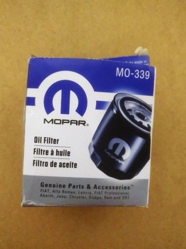 Zdjęcie oferty: FILTR OLEJU MOPAR 04892339AB