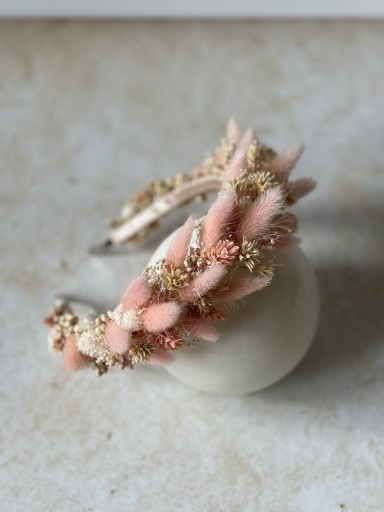Zdjęcie oferty: Naturalna opaska z suszonych kwiatów na ślub
