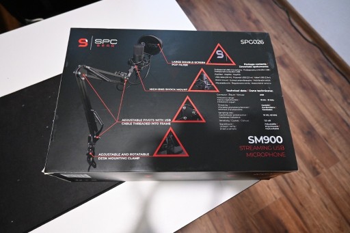Zdjęcie oferty: Nowy mikrofon SPC Gear SM 900