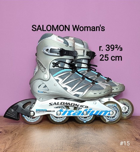 Zdjęcie oferty: SALOMON Motion 7.5 rolki dla kobiet 39 2/3 - 25 cm