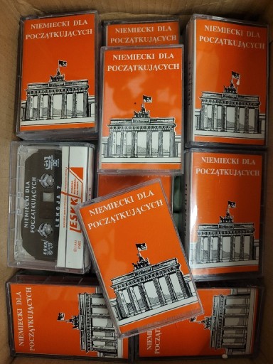 Zdjęcie oferty: Komplet kaset ESKK Niemiecki dla początkujących 