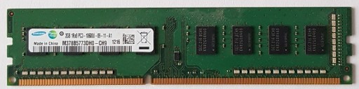 Zdjęcie oferty: Pamięć RAM Samsung DDR3 2 GB 1333