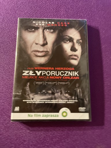 Zdjęcie oferty: Zły porucznik DVD folia