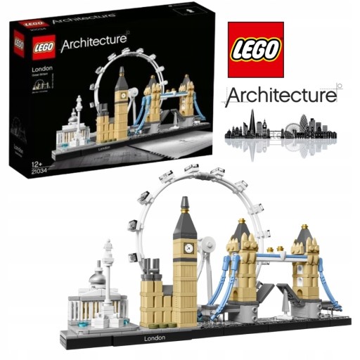 Zdjęcie oferty: LEGO Architecture 21034 London dekoracja prezent
