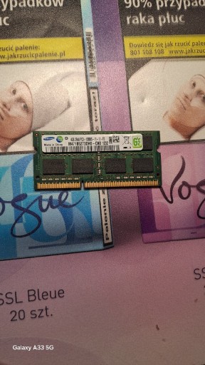 Zdjęcie oferty: Pamięć RAM DDR3 4GB Samsung 