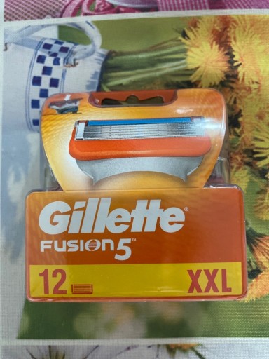Zdjęcie oferty: Gilette Fusion 5 wkłady 12szt Okazja Oryginał!!