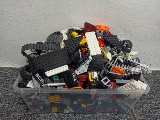 Zdjęcie oferty: LEGO MEGA MIESZANKA KLOCKÓW 3,75 KG!