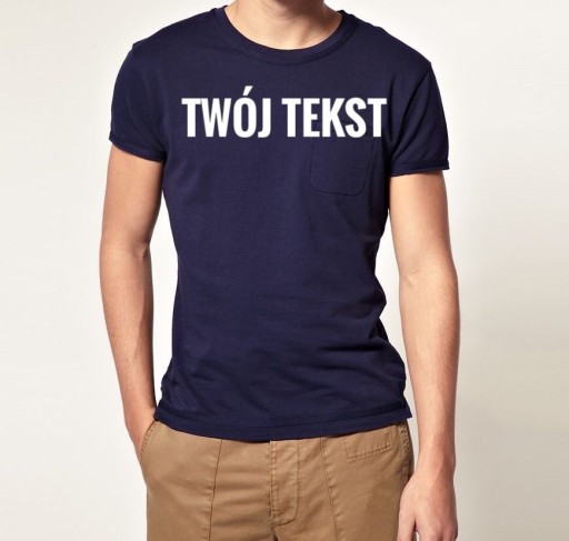 Zdjęcie oferty: Koszulka T-Shirt z własnym nadrukiem, mem, logo