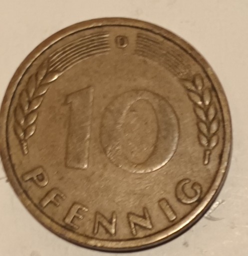 Zdjęcie oferty: Moneta 10 pfennigów z 1949 roku