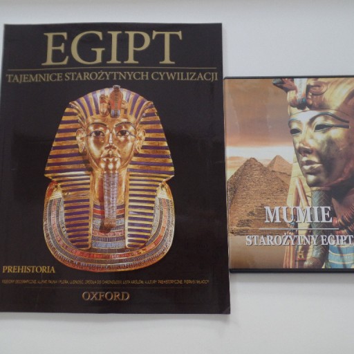 Zdjęcie oferty: Egipt. Tajemnice starożytnych cywilizacji + DVD