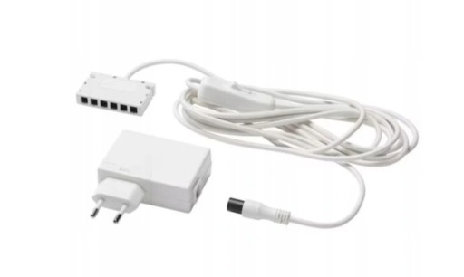 Zdjęcie oferty: Sterownik LED z przewodem 6 jednostek 19W IKEA ANSLUTA biały 804.058.41
