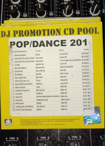 Zdjęcie oferty: CD Pool Pop DJ Promotion cały rok 2013