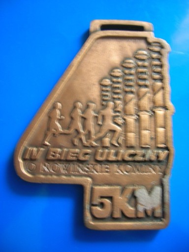 Zdjęcie oferty: Medal IV bieg uliczny Nowińskie Kominy Nowiny 2016
