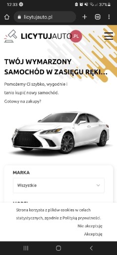 Zdjęcie oferty: Serwis ogłoszeniowy licytujauto.pl 