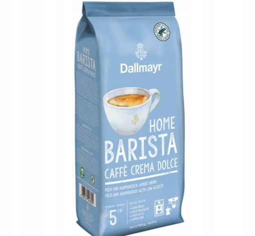 Zdjęcie oferty: KAWA ZIARNISTA DALLMAYR HOME BARISTA DOLCE 1KG