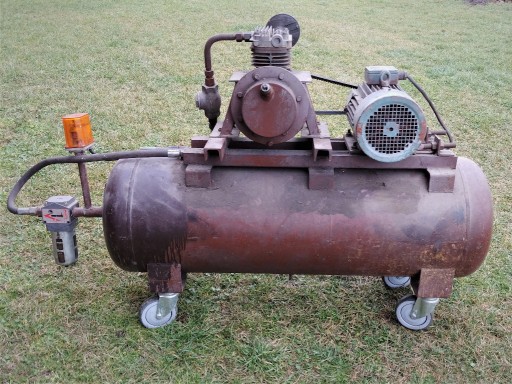 Zdjęcie oferty: Kompresor sprężarka mobilna ze zbiornikiem