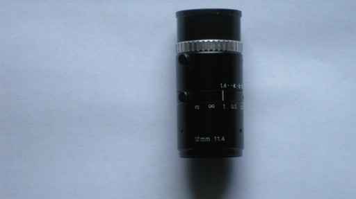 Zdjęcie oferty: Obiektyw CCTV 12 mm F 1,4