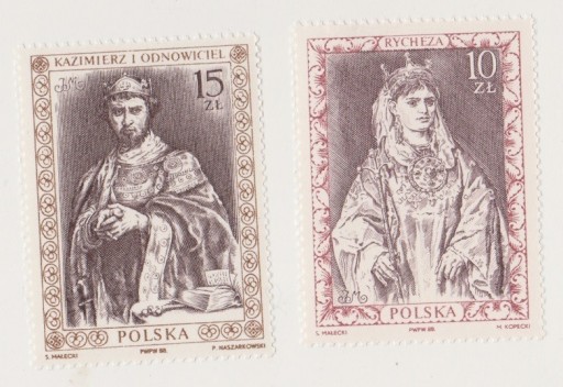 Zdjęcie oferty: Fi.3030-31 - Poczet królów polskich 1988