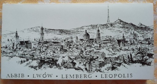 Zdjęcie oferty: LWÓW Lemberg Leopolis W GRAFICE komplet pocztówki 