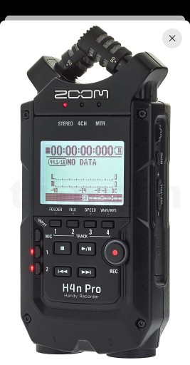 Zdjęcie oferty: ZOOM H4n Pro Black - N O W Y ! ! 