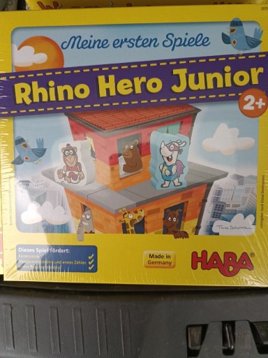 Zdjęcie oferty: HABA Moje pierwsze gry – Rhino Hero Junior