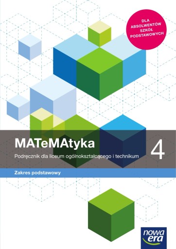 Zdjęcie oferty: MATeMAtyka 4 Nowa Era 