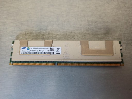 Zdjęcie oferty: Pamięć ram Samsung DDR3 16GB 4Rx4 PC3 8500R serwer