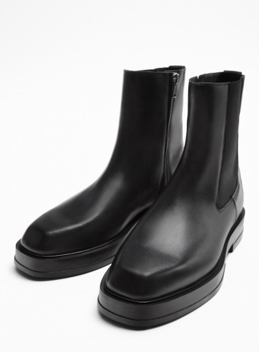Zdjęcie oferty: Buty męskie botki czarne skóra Zara
