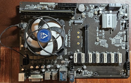 Zdjęcie oferty: ASRock H110 PRO BTC+ Intel Pentium G4560 +8GB DDR4