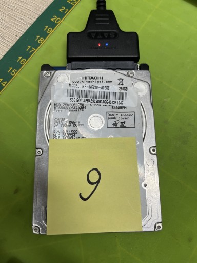 Zdjęcie oferty: Dysk HDD 250Gb stan dobry.