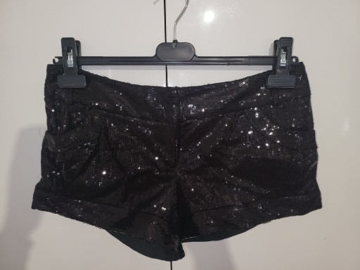 Zdjęcie oferty: SPODENKI CZARNE CEKINY RIVER ISLAND ROZ. S