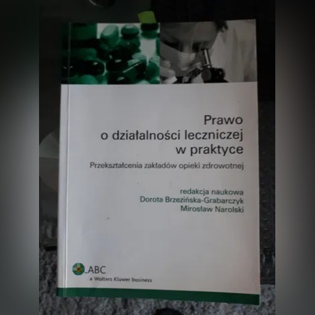 Zdjęcie oferty: Podmioty lecznicze, zarządzanie - 5 książek