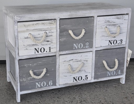 Zdjęcie oferty: Szafka Komoda z Szufladami Szufladnik Nowy Drewniany Loft Sznury