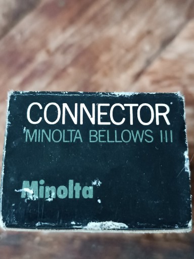 Zdjęcie oferty: Minolta Bellows III connector 