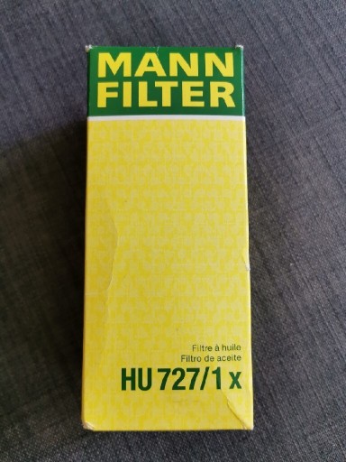 Zdjęcie oferty: Mann Filter HU727/X