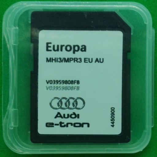 Zdjęcie oferty: Mapa Europy karta SD dla Audi MHI3/MOI3 2023
