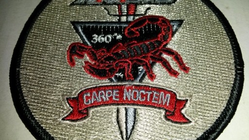 Zdjęcie oferty: Naszywka NIVISYS USA Carpe Noctem patch skorpion