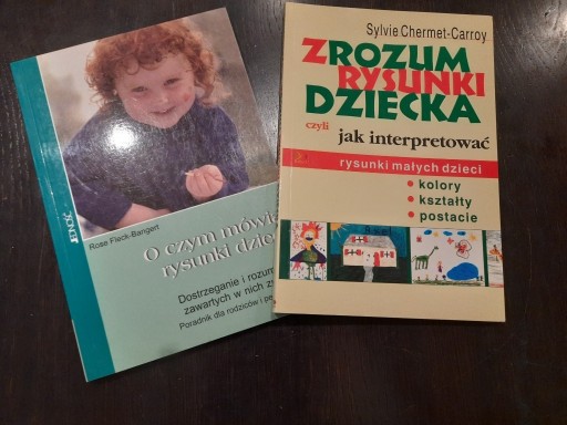 Zdjęcie oferty: 2 książki Rysunki dziecka 