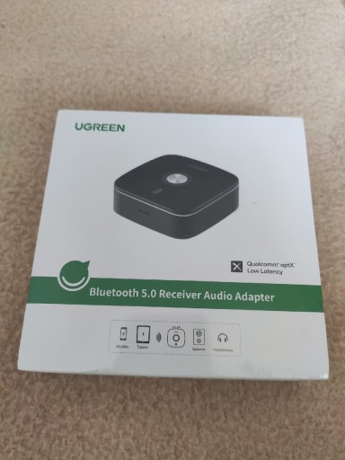 Zdjęcie oferty: Odbiornik Bluetooth Ugreen 5.0 aptX RCA+ AUX 3,5mm