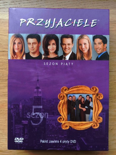 Zdjęcie oferty: Friends Sezon 5 płyty DVD Przyjaciele