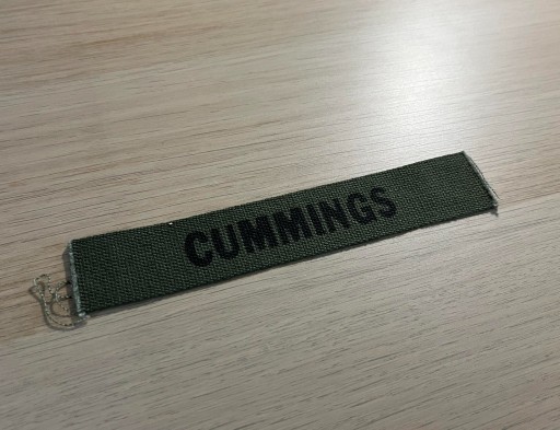 Zdjęcie oferty: Naszywka - US Army - Name Tape "Cummings"