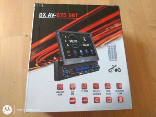 Zdjęcie oferty: Radio samochodowe DX AV -875 DBT