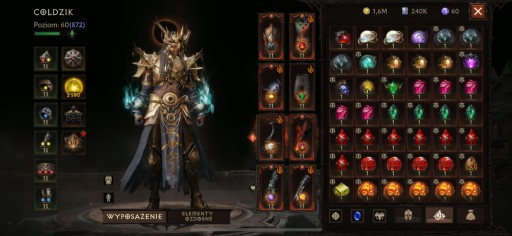 Zdjęcie oferty: Postać Diablo Immortal 2590 rezo monk 240k plat