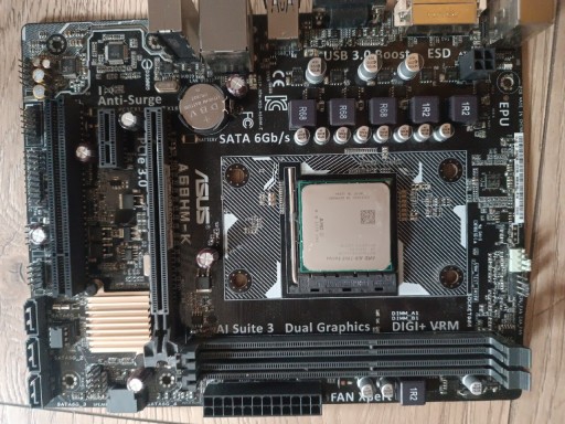Zdjęcie oferty: Płyta głòwna Asus a68hm-k procesor AMD A10 7800