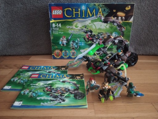 Zdjęcie oferty: Lego Chima 70132 Scorm's Scorpion Stinger komplet