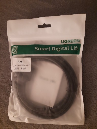 Zdjęcie oferty: Kabel internetowy UGREEN RJ45 MĘSKI RJ45 ŻEŃSKI 3m